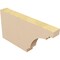 Ekena Millwork 2in. W x 8in. H x 16in. L Pescadero Woodgrain TimberThane Rafter Tail, Primed Tan RFTUR02X08X16PECRCPR - alternate 6
